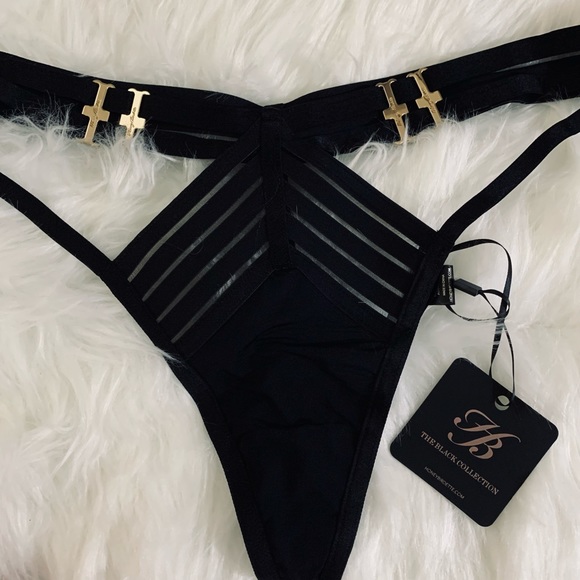 Honey Birdette LINDA C Thong (XL) - Picture 3 of 5